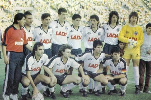 Plantel Copa Chile 1990