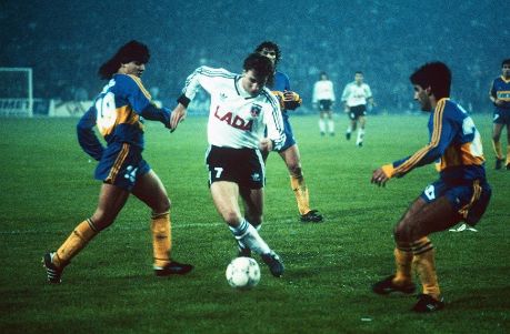 Colo-Colo frente a Boca en 1991