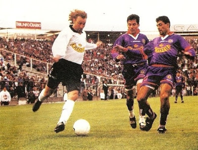 Colo-Colo frente a Deportes Concepción en 1998