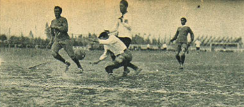 Colo-Colo frente a Primera de Mayo en 1925