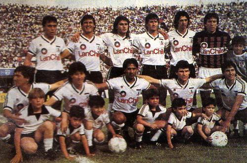 Plantel Copa Chile 1986