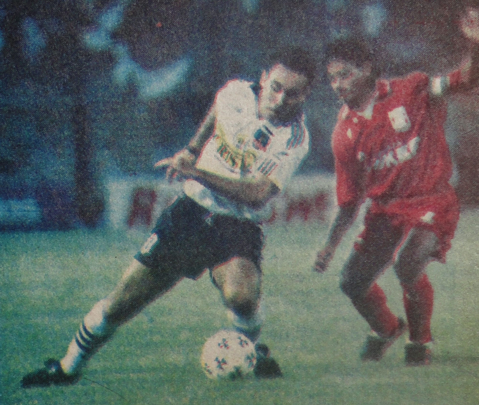 Colo-Colo frente a América de Cali en 1995