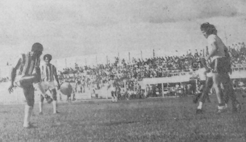 Colo-Colo frente a Chapecoense en 1976