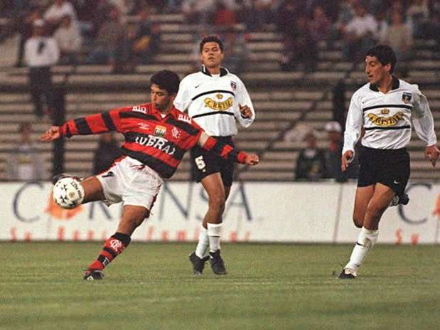 Colo-Colo frente a Flamengo en 1996