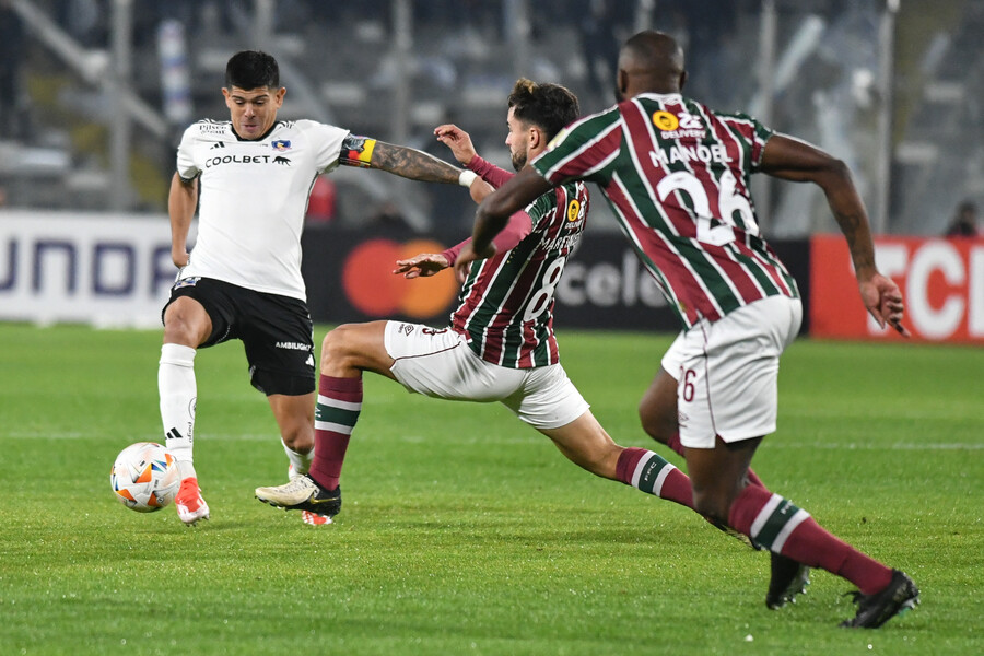 Colo-Colo frente a Fluminense en 2024