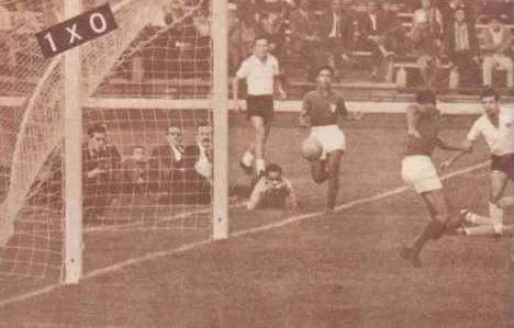 Colo-Colo frente a Deportivo Italia en 1964