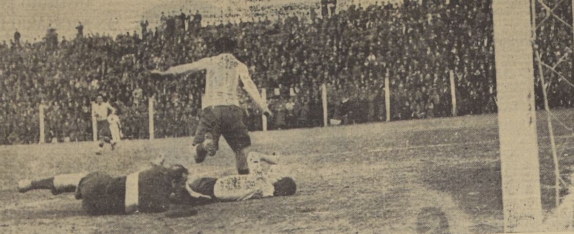 Colo-Colo frente a Magallanes en 1935
