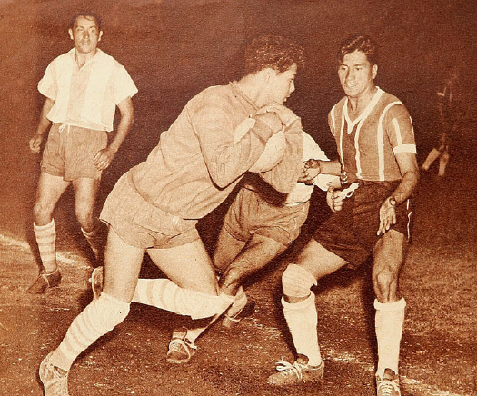 Colo-Colo frente a Magallanes en 1952