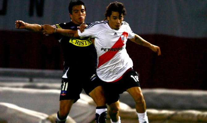 Colo-Colo frente a River Plate en 2007