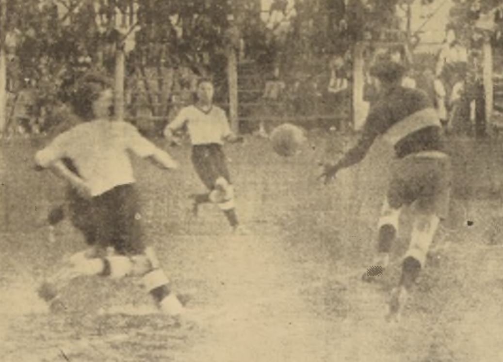 Colo-Colo frente a Santiago en 1935